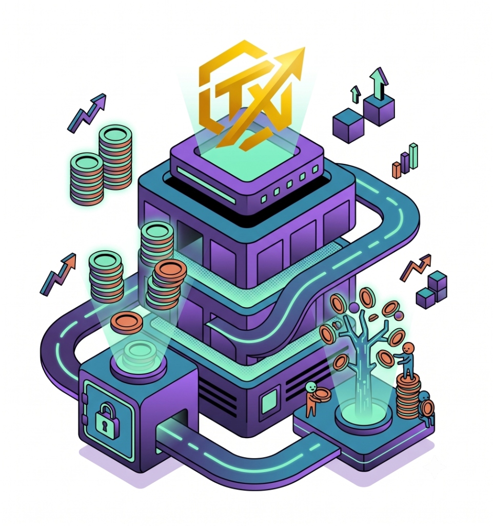 3D Isometric Exchange Architecture