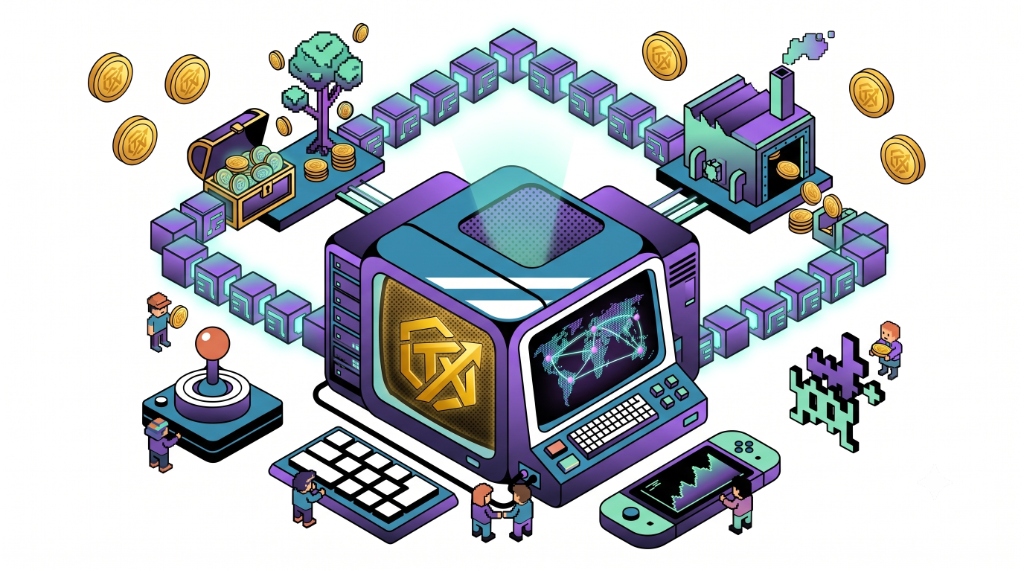 3D Trading Terminal Console